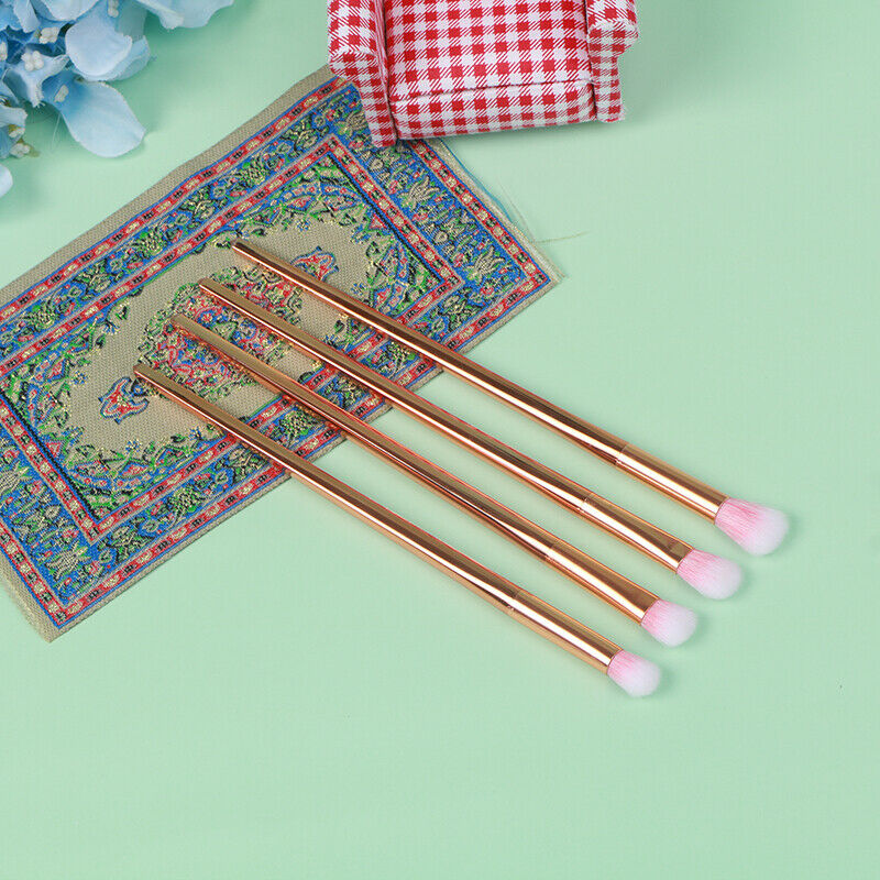 4Pcs Eyes Makeup Brushes Set Eyeshadow Eyebrow Eyeliner Brush Cosmetic ToolsBDA
