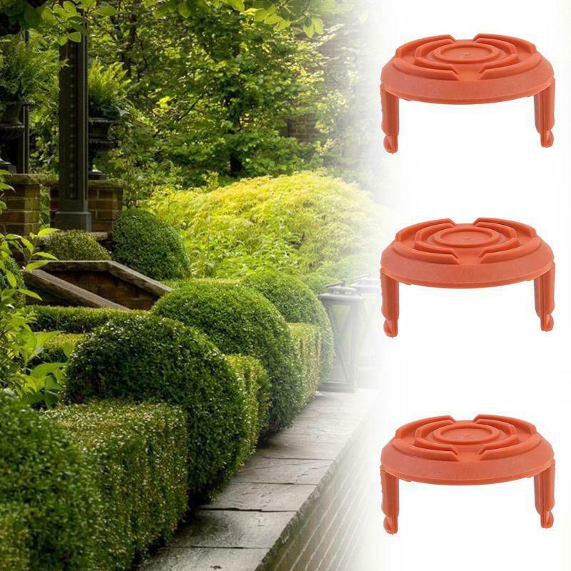 3 Pack Trimmer Replacement WA6531 GT Cap Weed Eater Spool Bump Cove for Worx