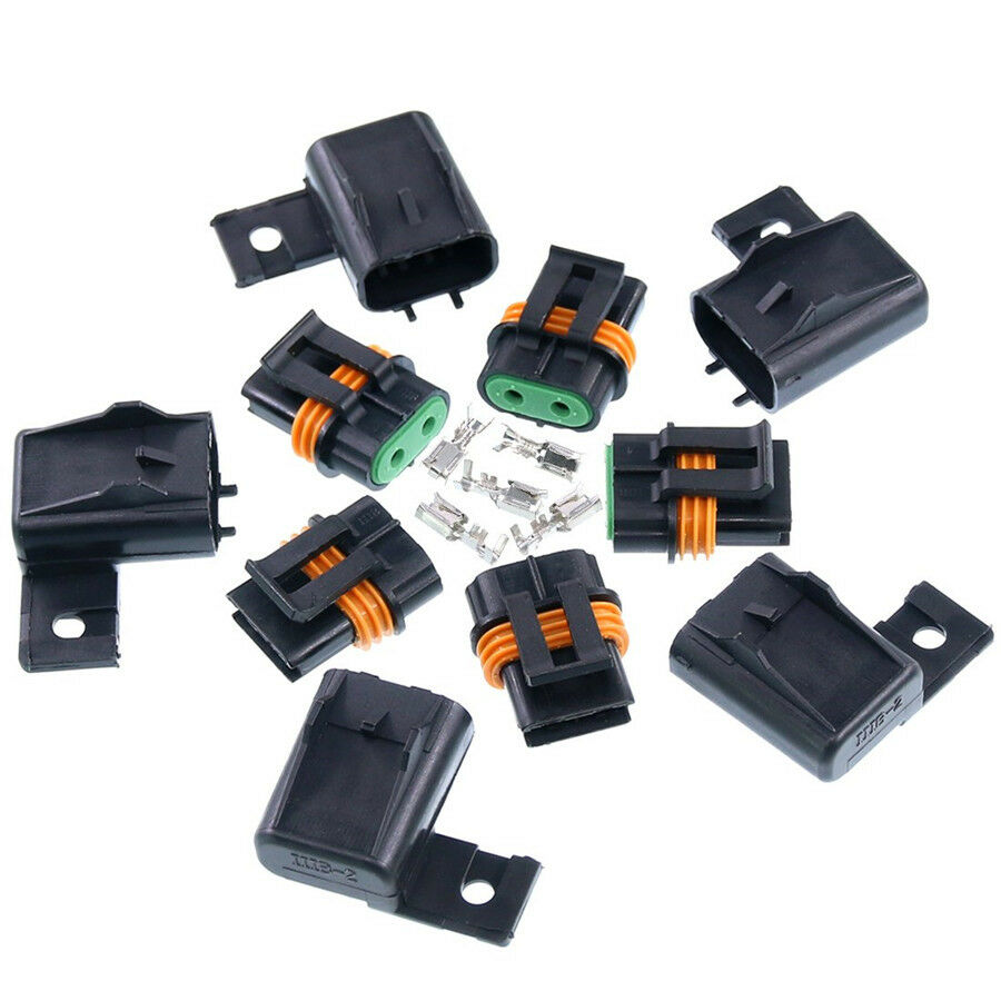 5 Sets Plastic Waterproof Sealed Fuse Holder Assembly Splice for ATO ATC Fuses