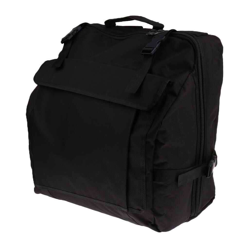 Bass Piano Accordion Backpack Big Storage Carry Bag for 60 Bass Accordion