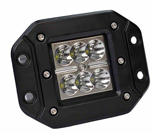 18W 6LED  LED Work Driving Spot Beam Light Bar Offroad Truck 4WD SUV 1X