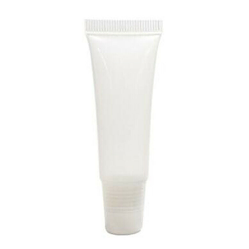 40x Plastic Lip Gloss Balm Soft Squeeze Tubes Travel Mini Bottles Containers