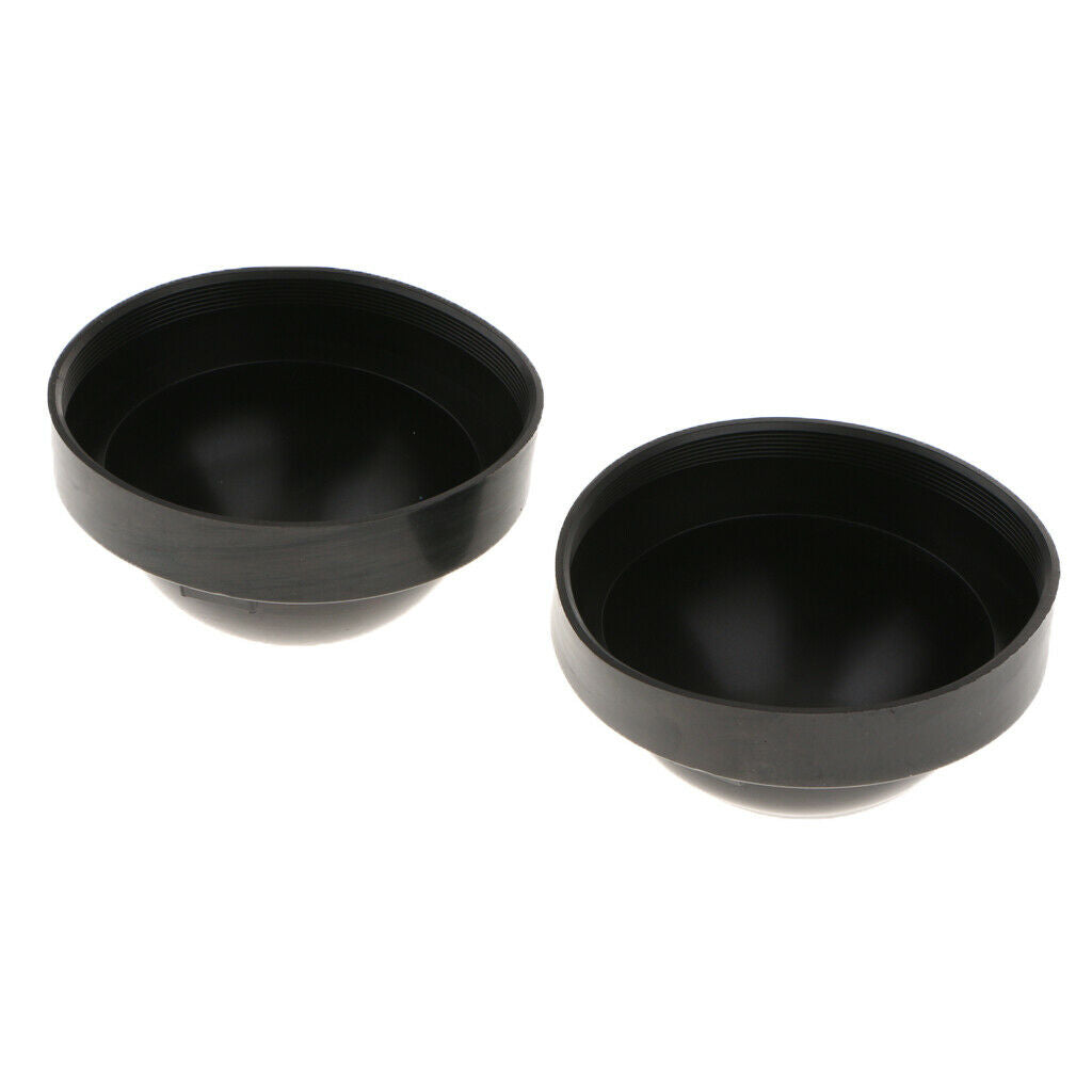 2pcs LED Headlight Bulb Light Dust Seal Covers Waterproof Housing Cap 105mm