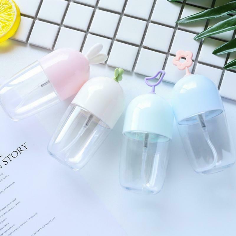 55ml Plastic Empty Spray Bottle for Make Up and Skin Care Refillable Random Colo