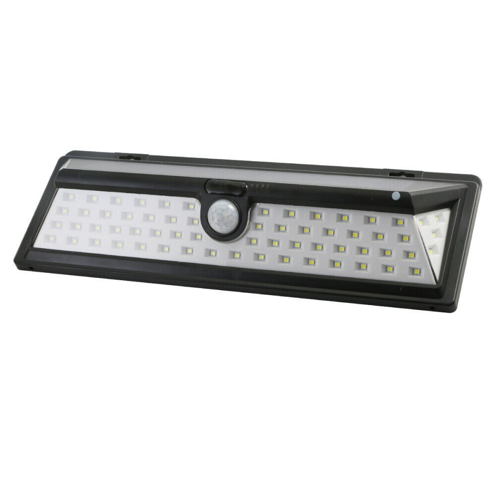 66 LED Garden Lamp Solar Power PIR Motion Sensor Wall Light Outdoor Yard Path