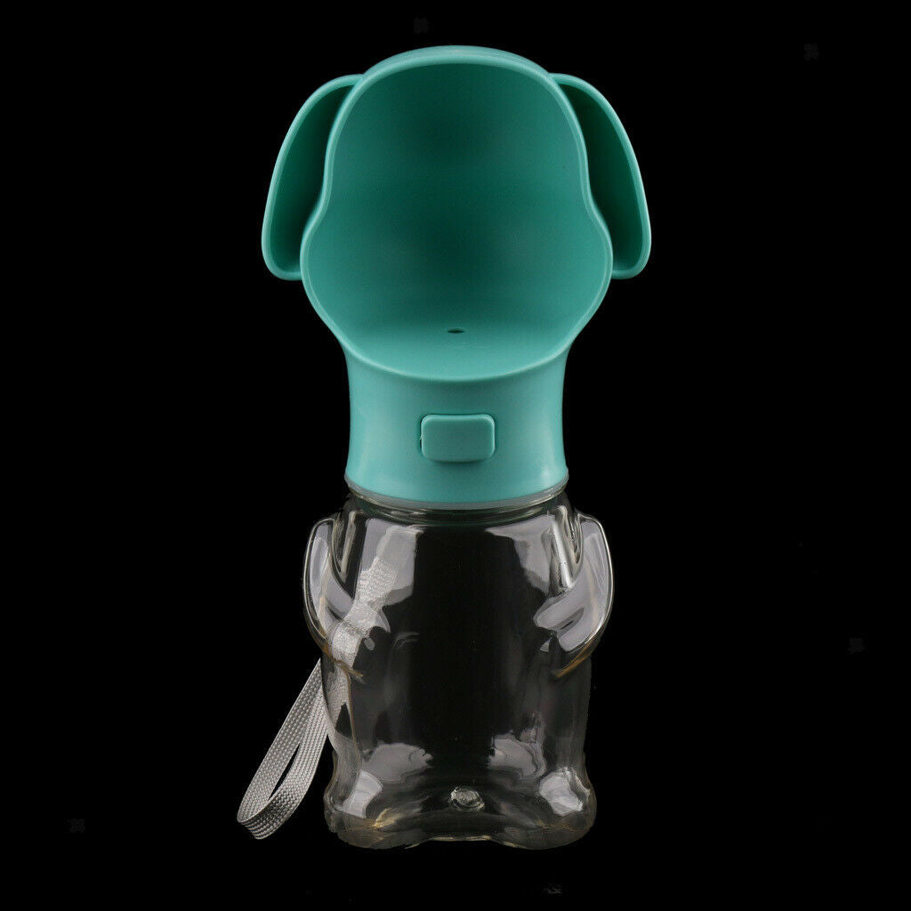 2 in 1 Dog Water Bottle, Leak-Proof Portable Dog Cat Travel Water Cup with Bowl