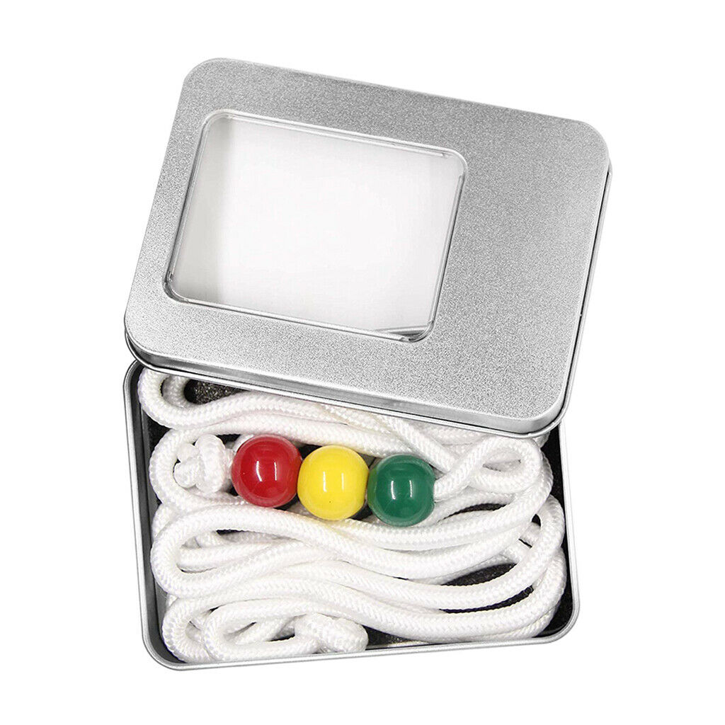 3X  String with 3 Pcs Beads Vision Convergence Training Tool