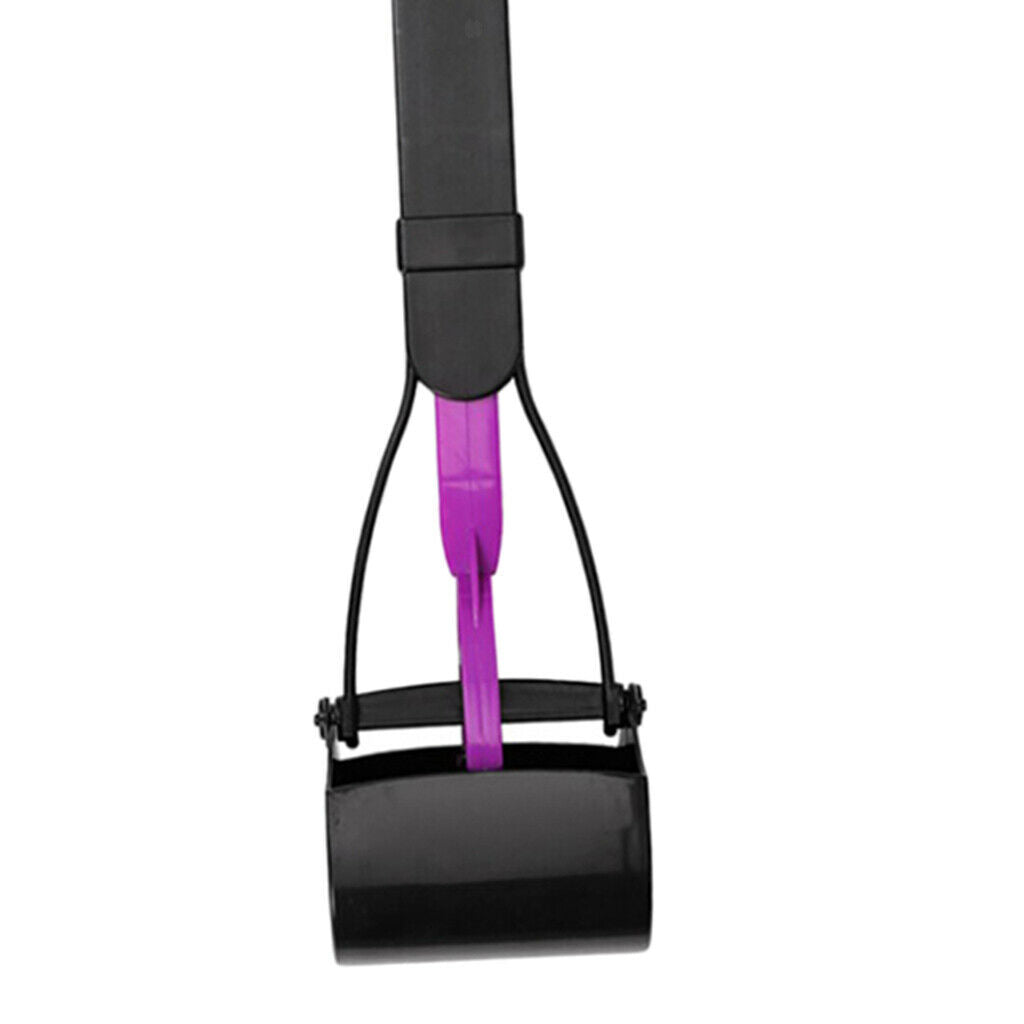 2pcs Portable Dog Poop Scooper Pet Litter Cleaning Tools For Medium Dogs