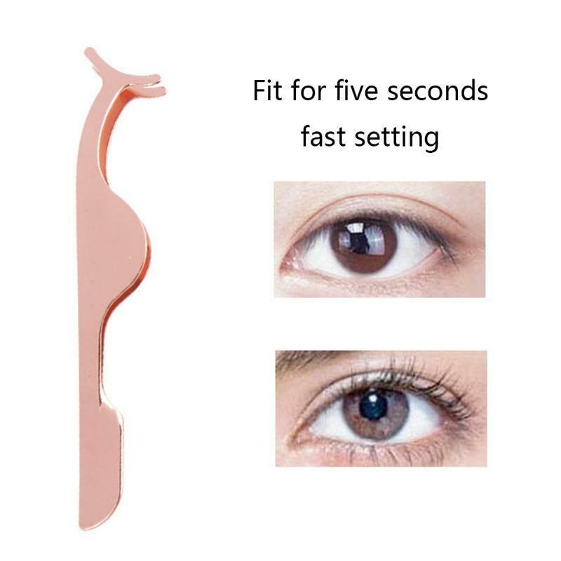 False Eyelashes Applicator Tool Eyelash Extension Tweezers Remover Clip Nipper