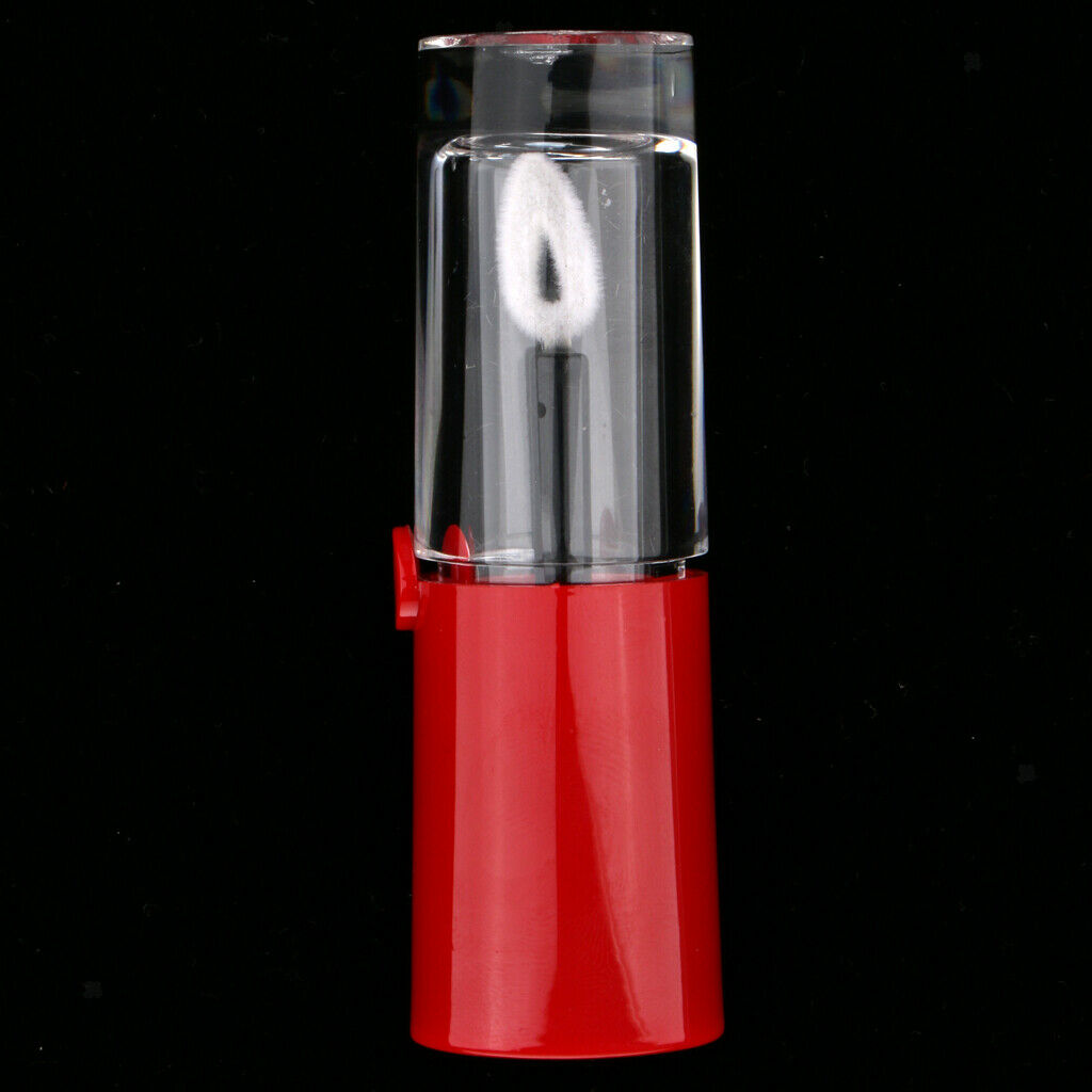2 Pcs 5ml Clear Empty Lip Gloss Containers, Mini Refillable Travel Lip Gloss Lip