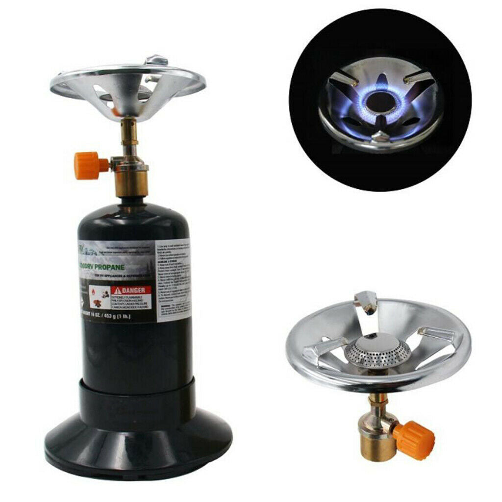 Bottle Up Propane Stove Camping Hiking Backpacking MAPP Gas Burner Heaters