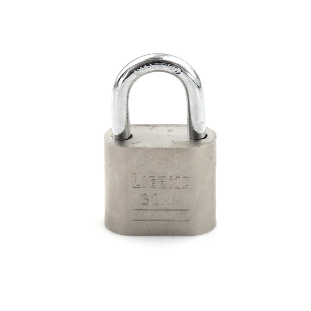 Metal 30mm 3 Keys High Security Solid Lock Door Gate Jewlery Box Safety P.l8