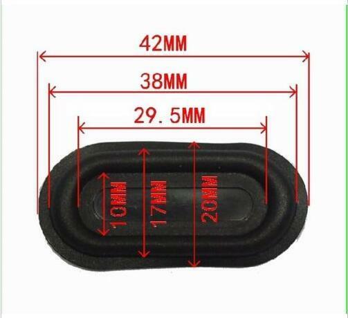 2pcs 20 * 40mm Bass diaphragm Passive board Vibration plate woofer Speaker film