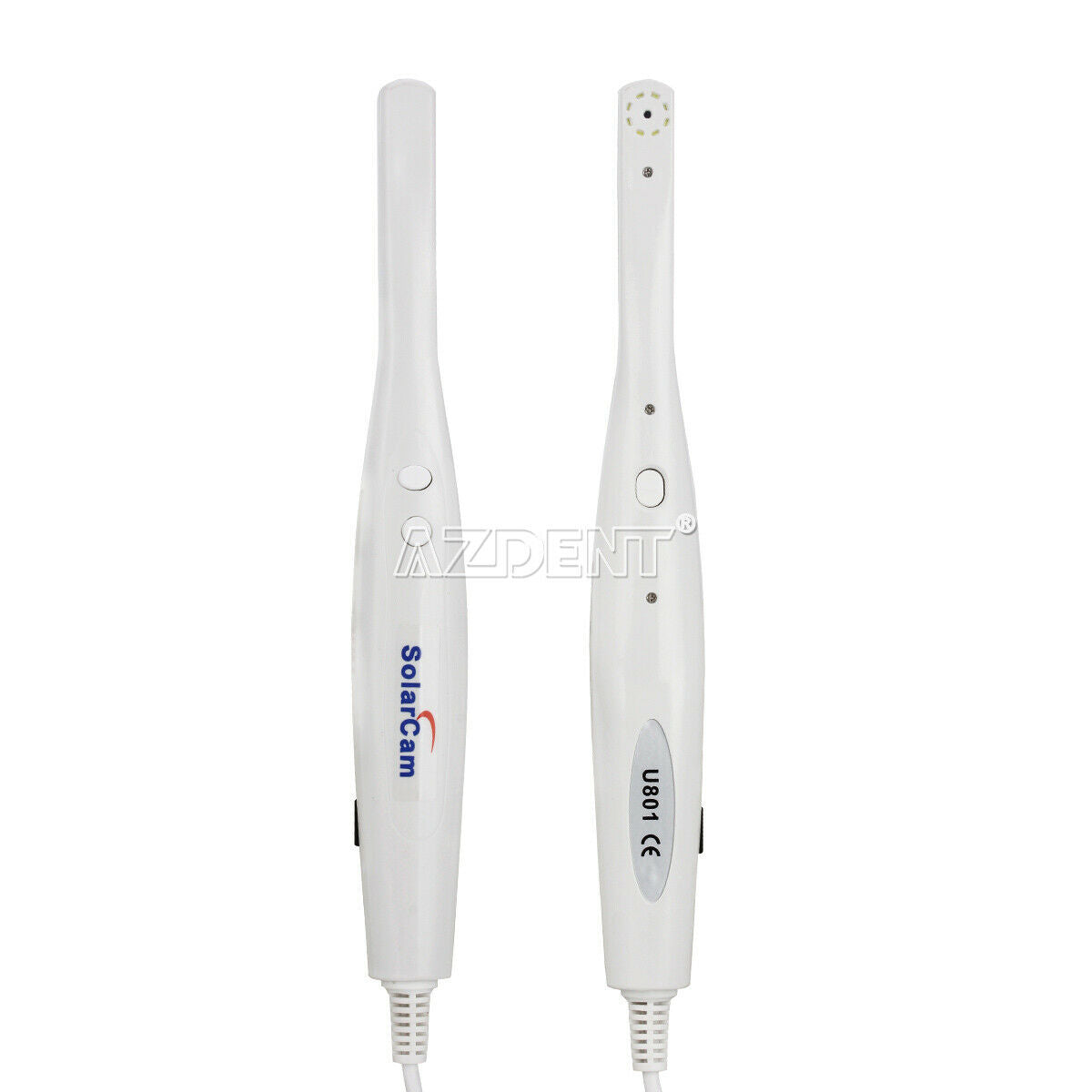 2X SolarCam Dental CMOS 1/4 Intraoral Oral Camera 8 LED U801 TV/AV 16GB
