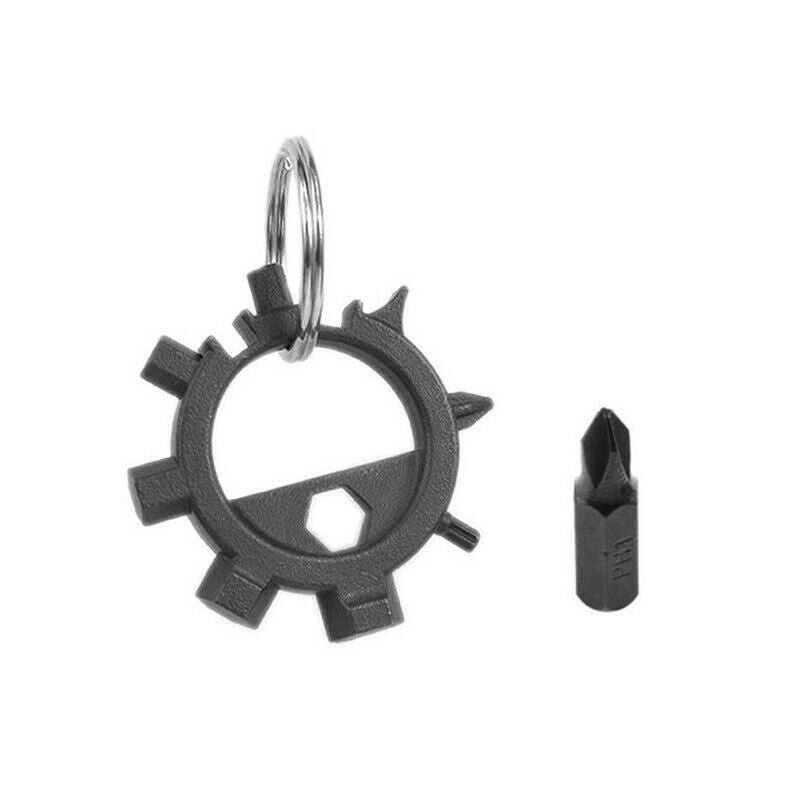 Stainless Steel Bicycle Repair Tools 12 in 1 Multifunctional Opener ScrewdriFCA