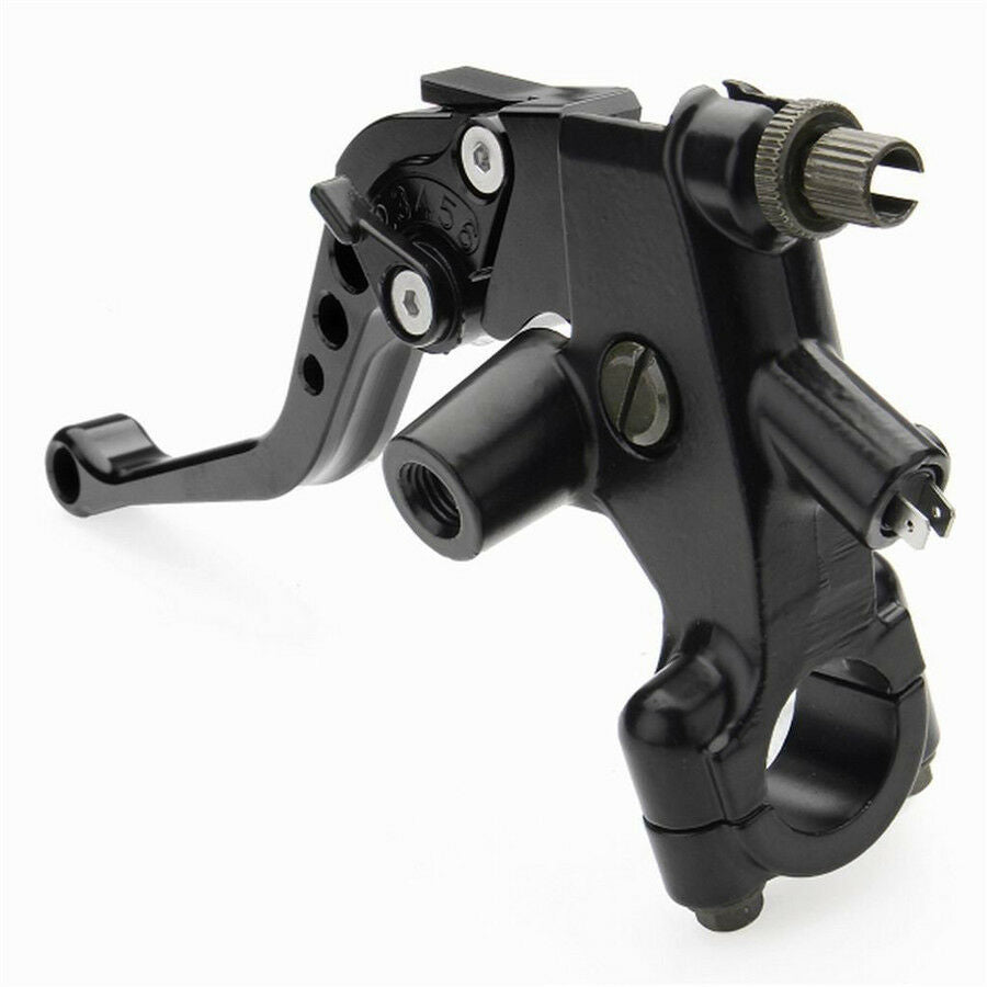 2x Universal CNC 7/8'' Motorcycle Brake Clutch Master Cylinder Lever Left+Right