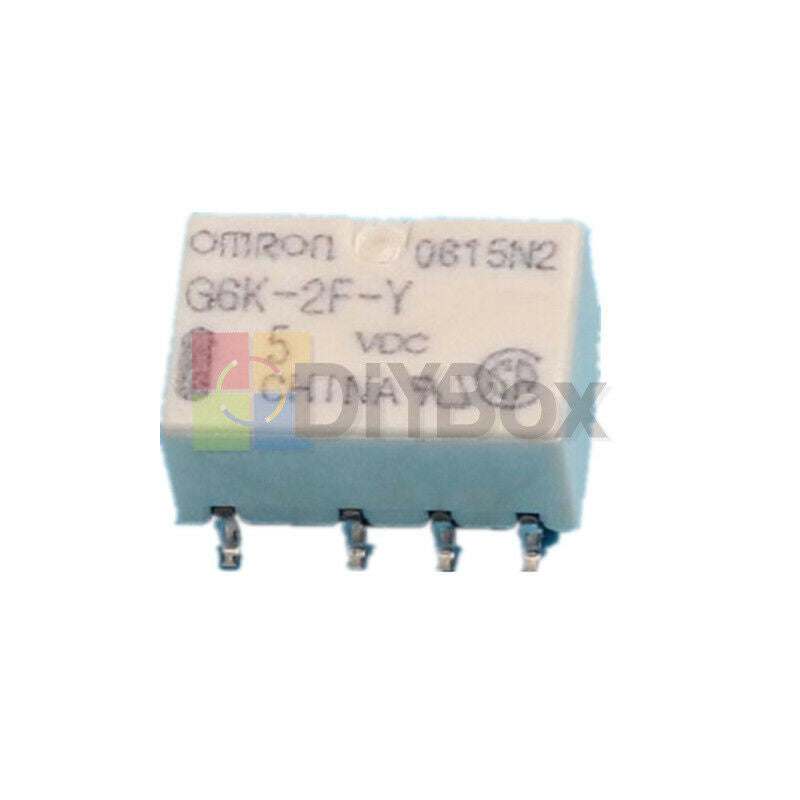 DC 5V [5PCS] SMD G6K-2F-Y-5V Signal Relay 8PIN for Omron Relay Module