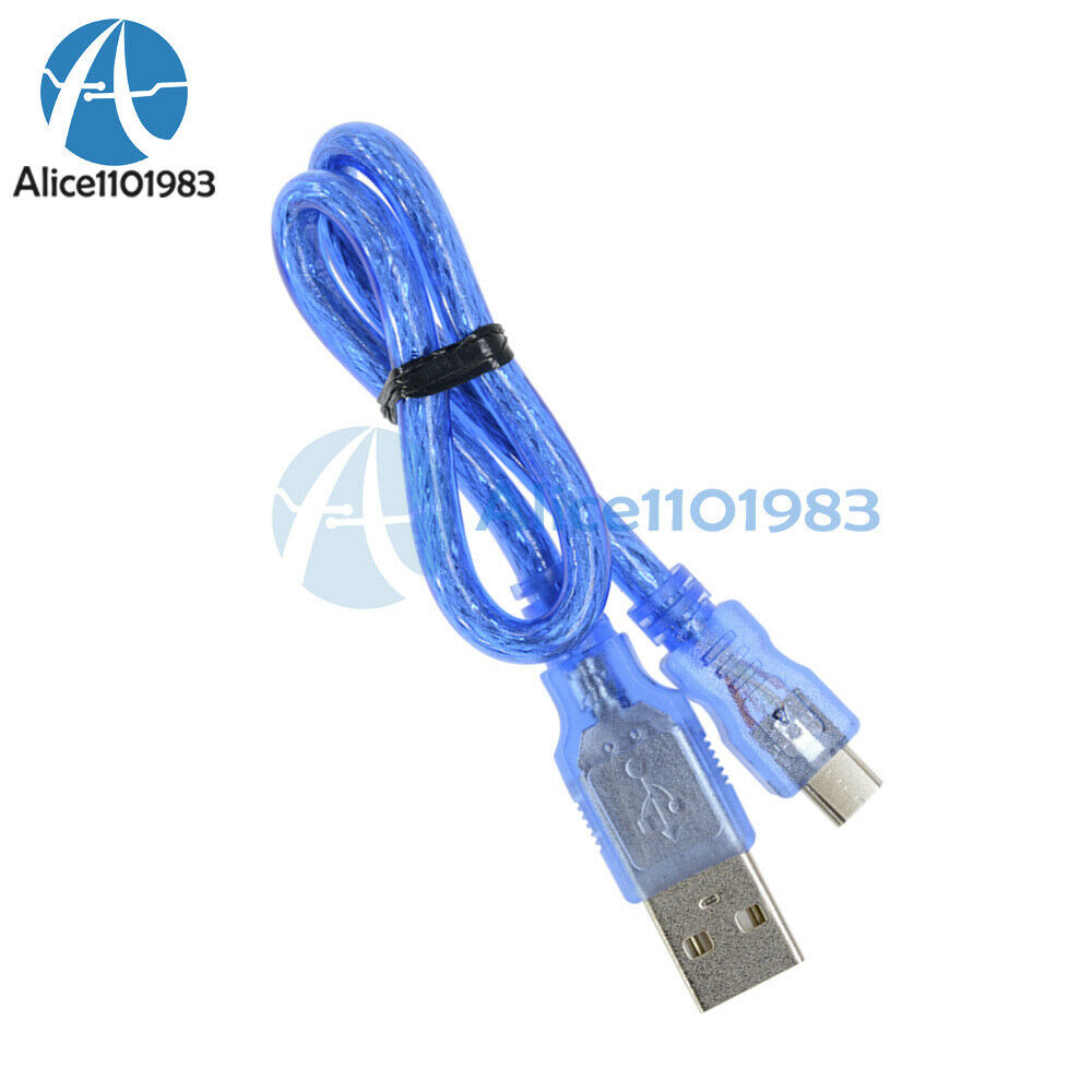 25cm USB 2.0 Standard A Male to Micro USB 5 pin Male Data Charge Cable