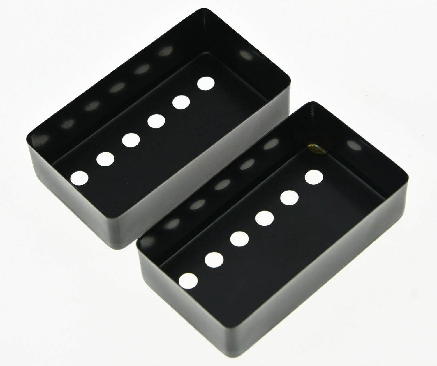 2x Black LP 52mm Pole Spacing Humbucker Guitar Pickup Cover fits Les Paul