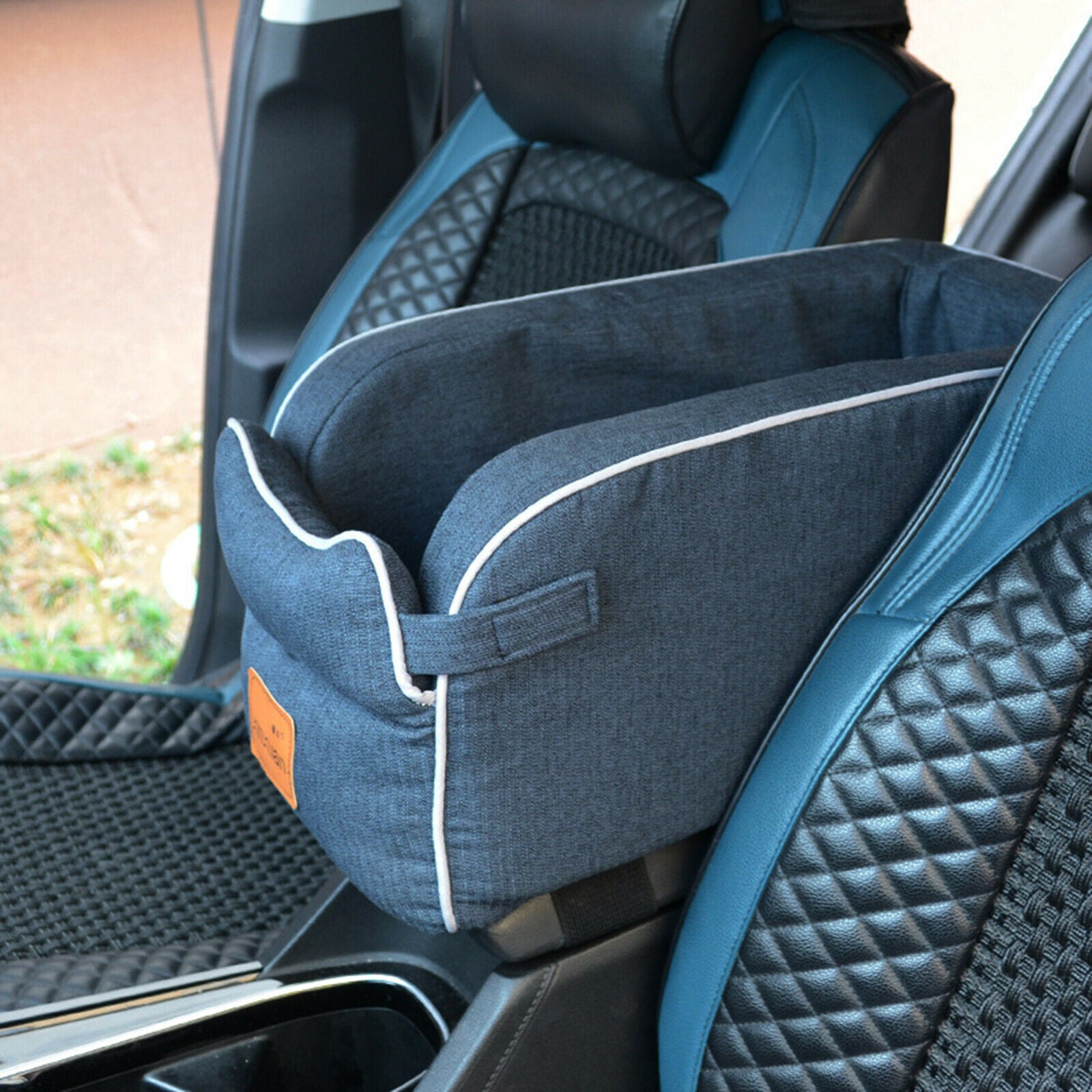 Durable Dog Car Carrier Soft Anti-slip Safety Pet Booster Seat Travel Mat Crate