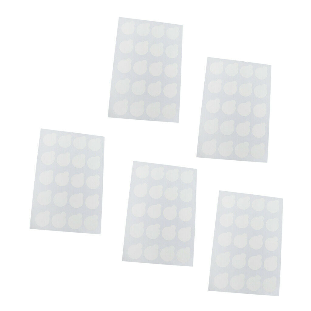 100pcs Disposable Under Eye Pads for Eyelash Extensions Protective Film Stickers