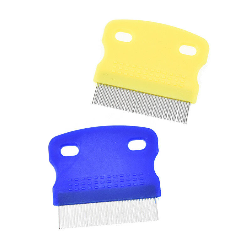 stainless steel pet dog cat toothed flea removal cleaning brush grooming c.l8
