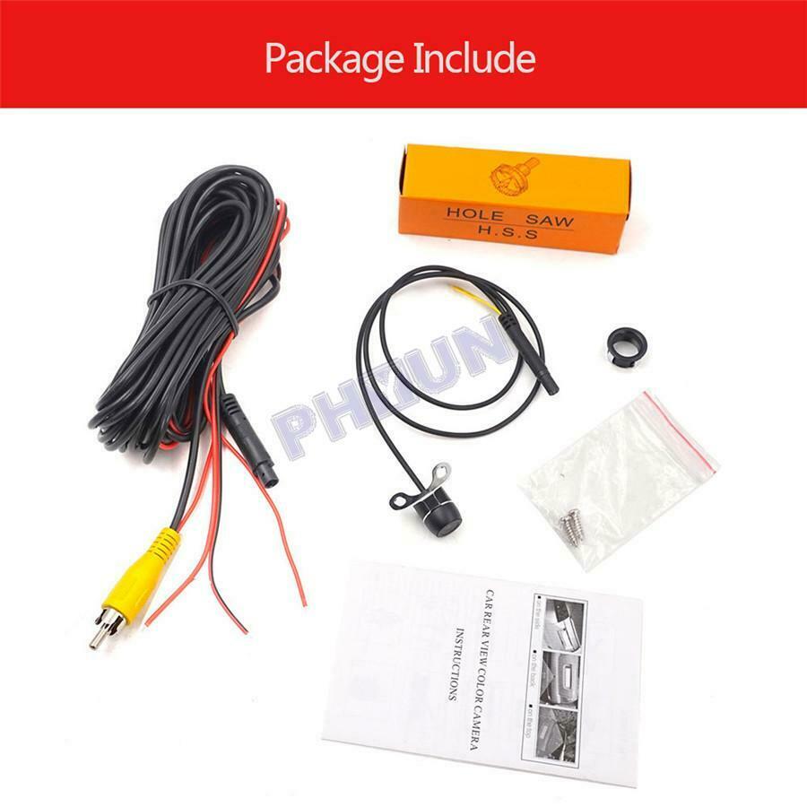 170 Degree Car Rear View Camera MINI Backup Camera HD Night Look Universal
