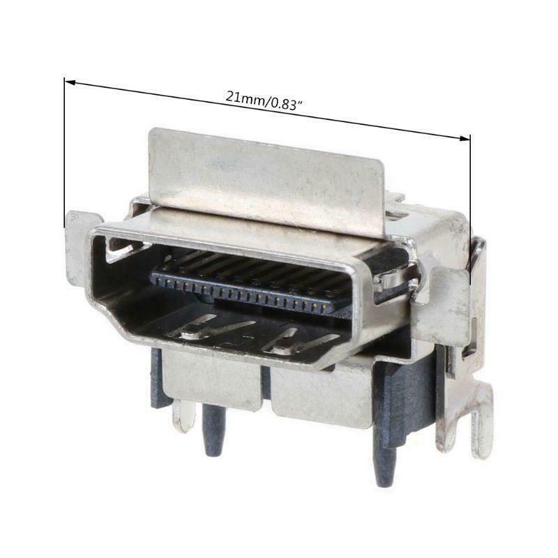 1PC Metal 1080P HDMI-compatible Socket Port Connector Replacement for XBOX ONE