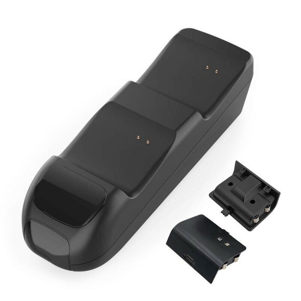 Dual Charging Station with 2 Battery Packs for Xbox Series S X Controller @