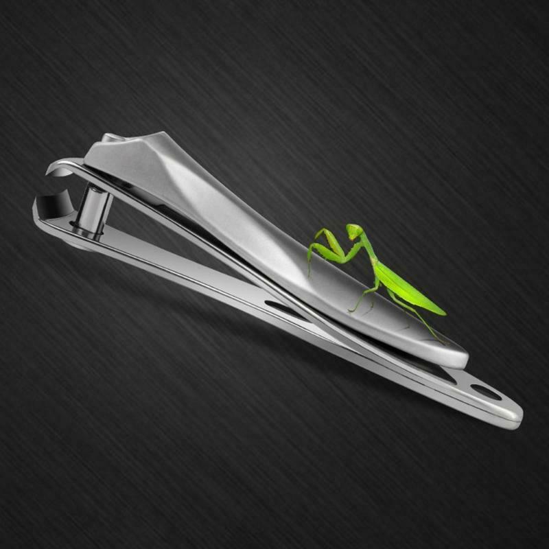 Profession Nail Clipper Stainless Steel Toenail Cutter Fingernail Scissor Trimme