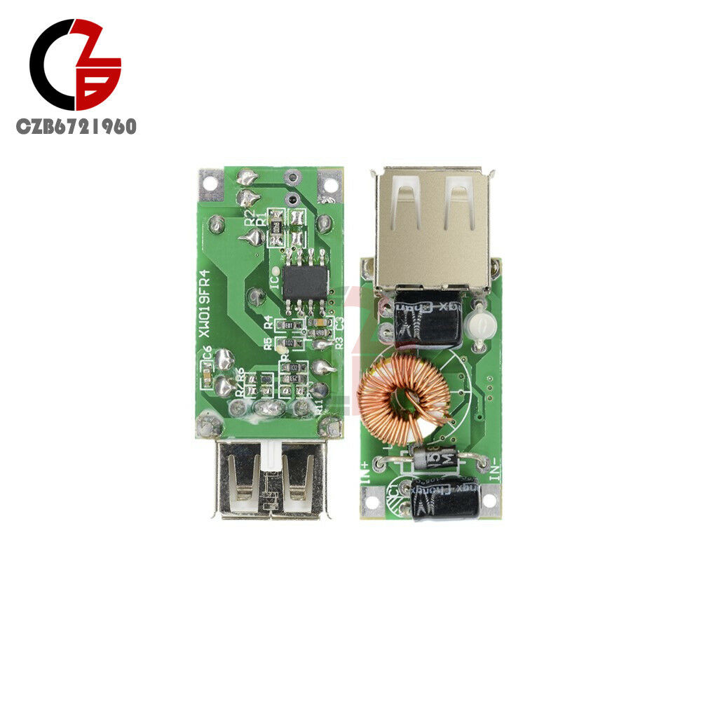 12V to 5V DC-DC Step down CC USB Charger Power Supply Buck Module for Phone PSP