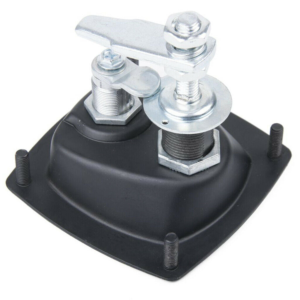 Black Recessed Folding T Lock / Handle (Camper Trailer Toolbox ) Drop T S/S