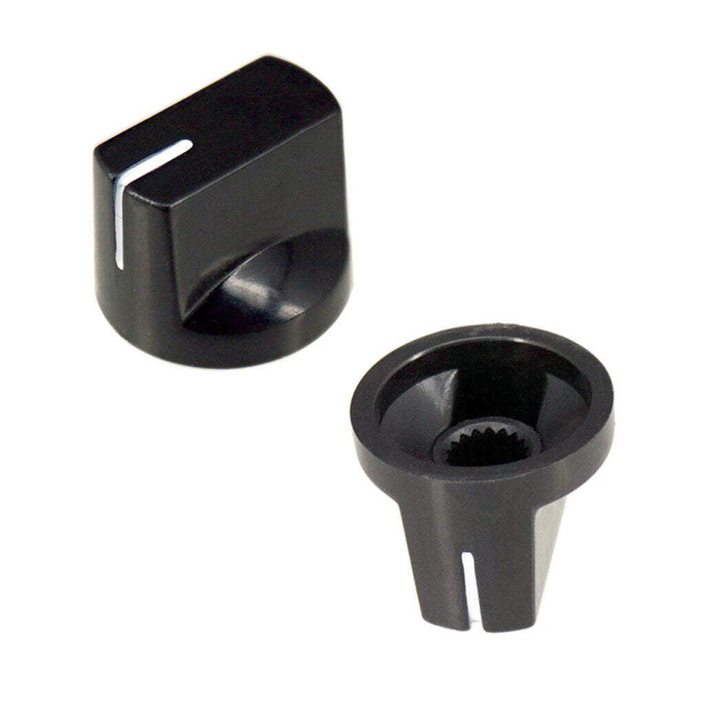12pcs Volume&Tone Pointer Knobs Potentiometer Caps for Electric Guitar