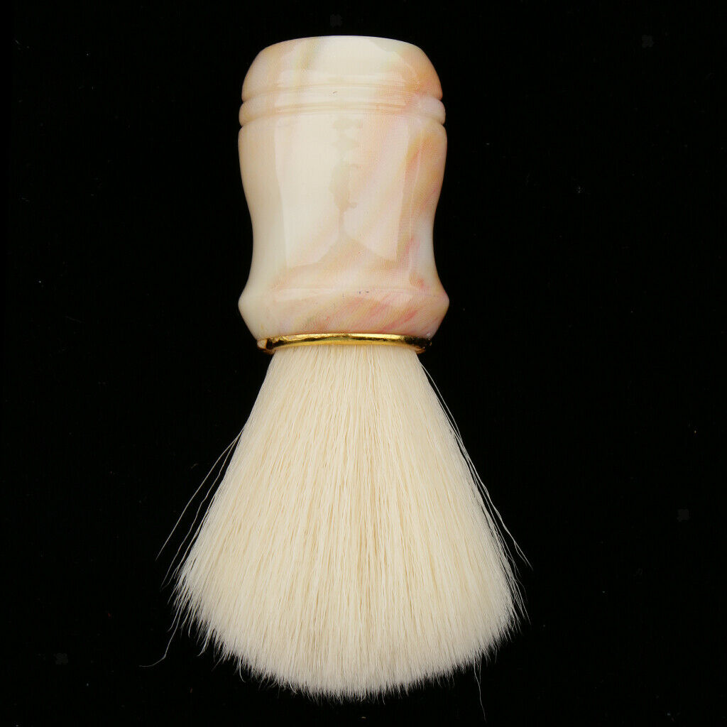 Mens Beard Mustache Shaving Brush Bristles Hair Removal Neck Duster Brush