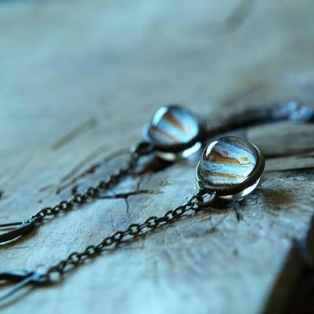 Jupitor Necklace - Outer Space Pendant Solar System Science Jewelry Planet Gift