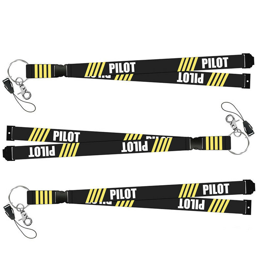 remove before flight fad pilot lanyards for key neck strap id card badge g.l8