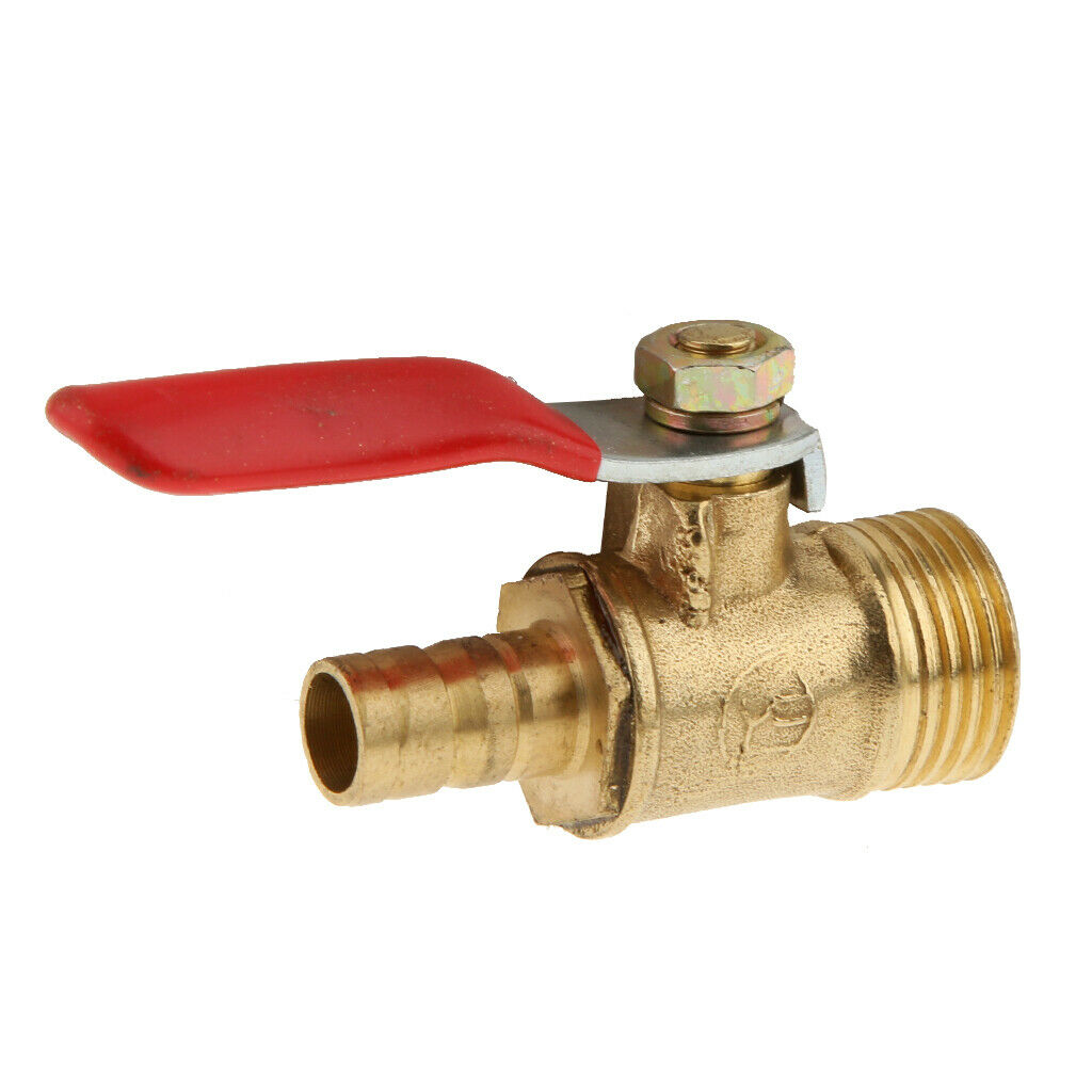 3/8 External Thread Up To 16.05 Sting Hose Connector Lever Handle Brass Ball