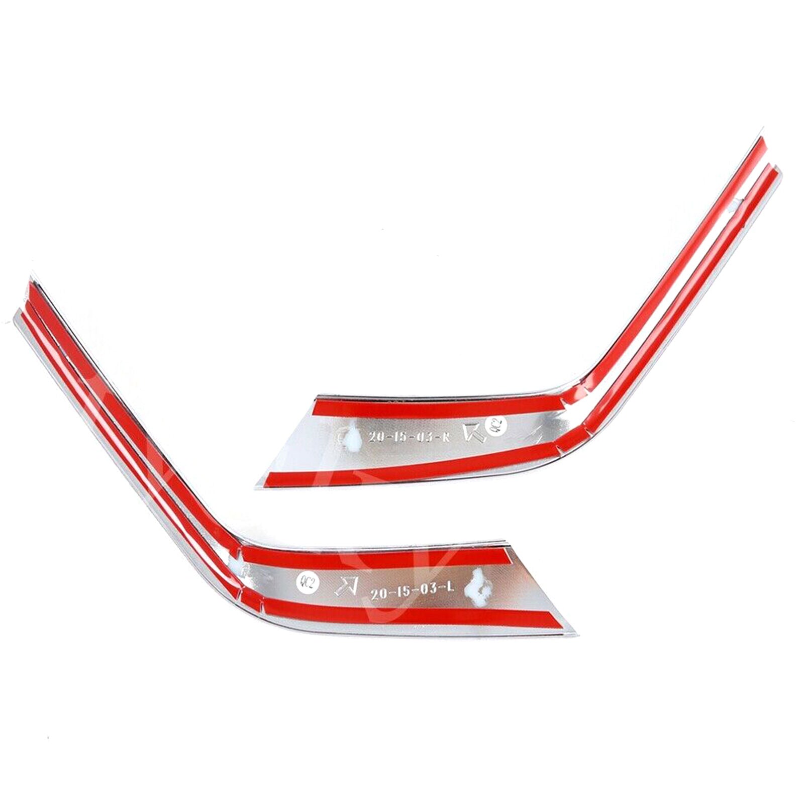 Chrome Fog Light Lamp Foglamp Cover Trim Accessories For Ford Explorer 2020 2021