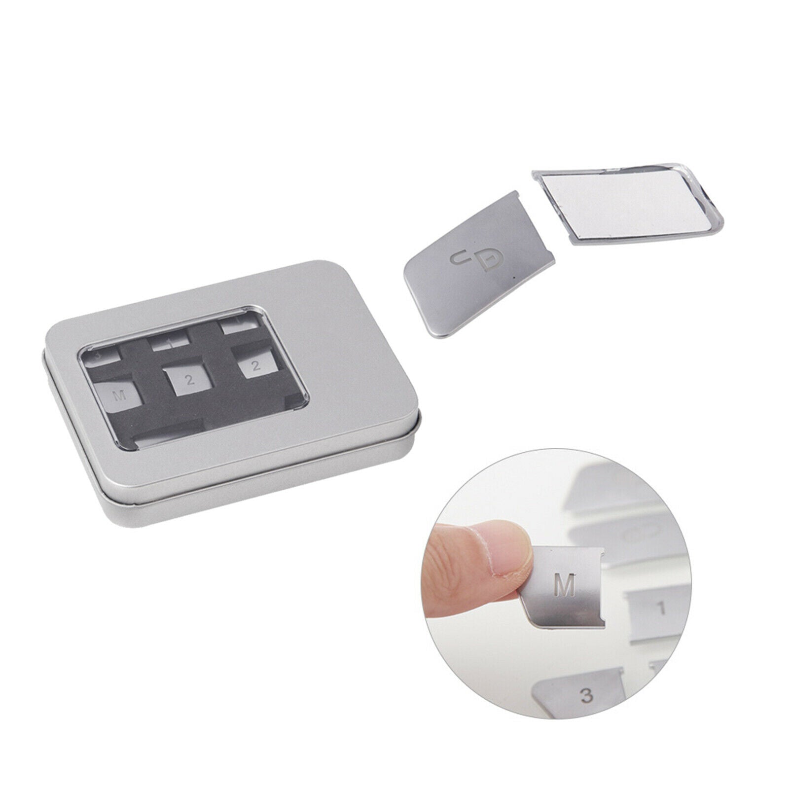 12 Pieces Patch Switch Button Trim Inner Car Seat Car for   X156 GLE GLS