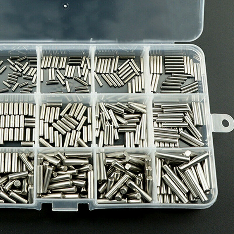 450pcs M2 M3 M4 Stainless Steel Universal Cylindrical Pin Kit Hardware Fasteners