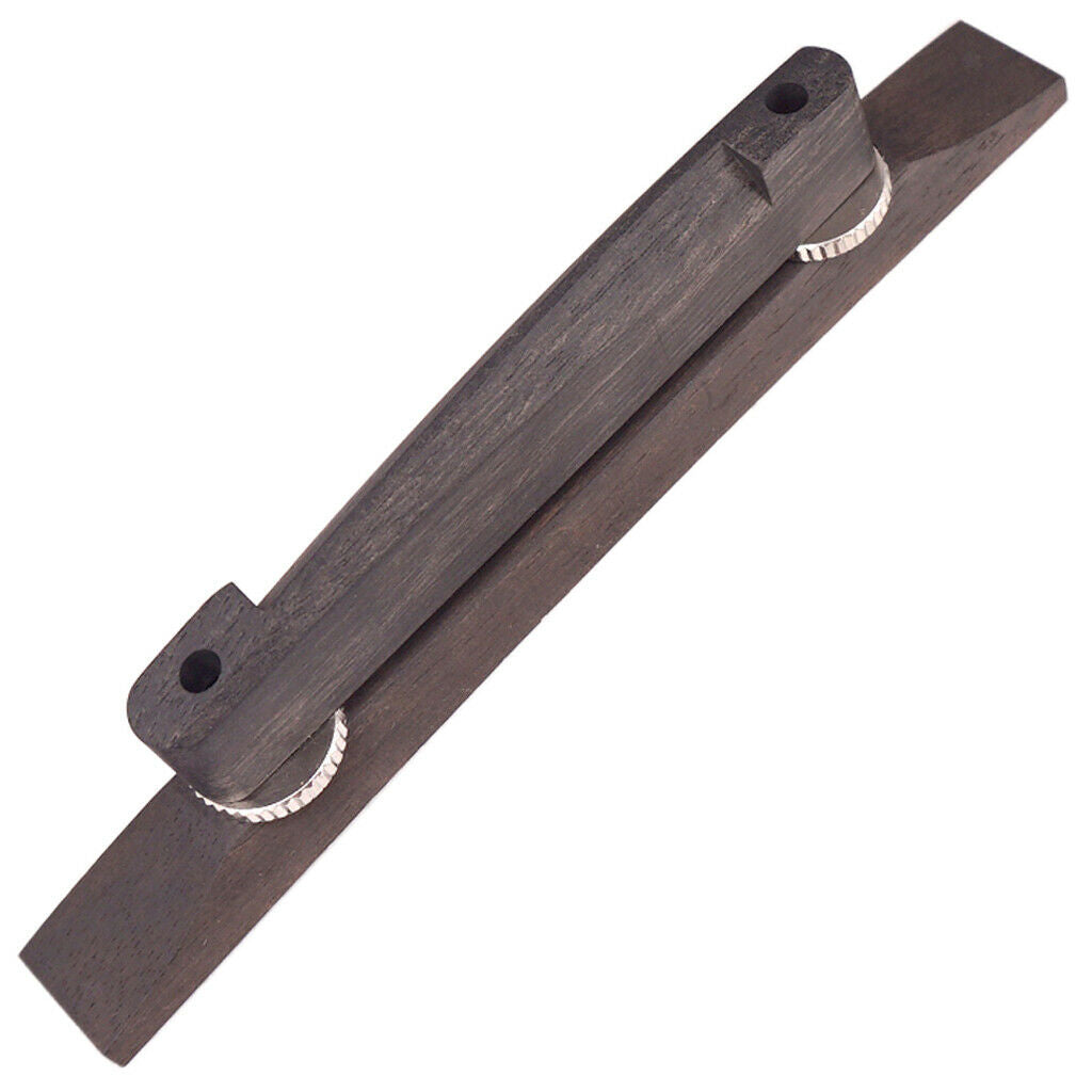 Adjustable Jazz Guitar Bridge for Hollow Semi Hollow Guitar Replacement DIY