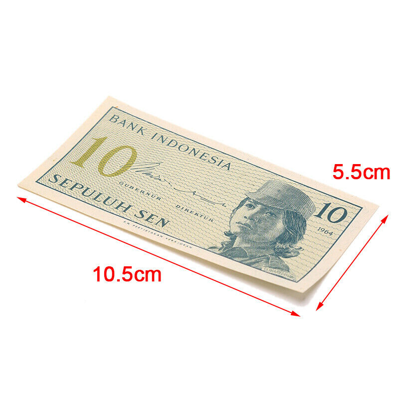 Indonesia 10 Sen Banknote Indonesia Paper Money great collection val.l8