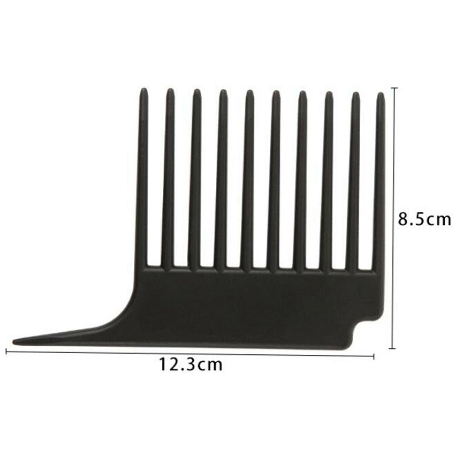 Male Oil Head Hair Beard Comb Home Hairdresser Wide Tooth Anti-static Black