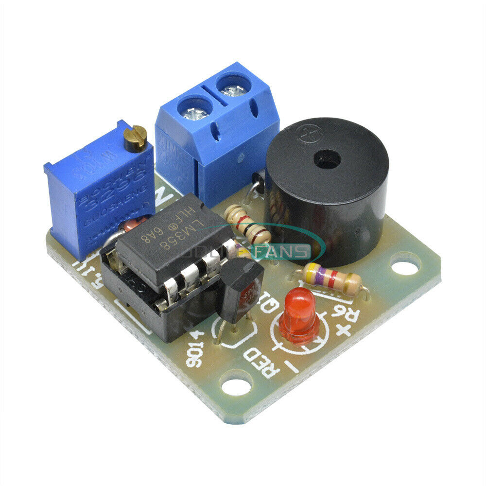 12V New Accumulator Sound Light Alarm Buzzer Prevent Over Discharge Controller M