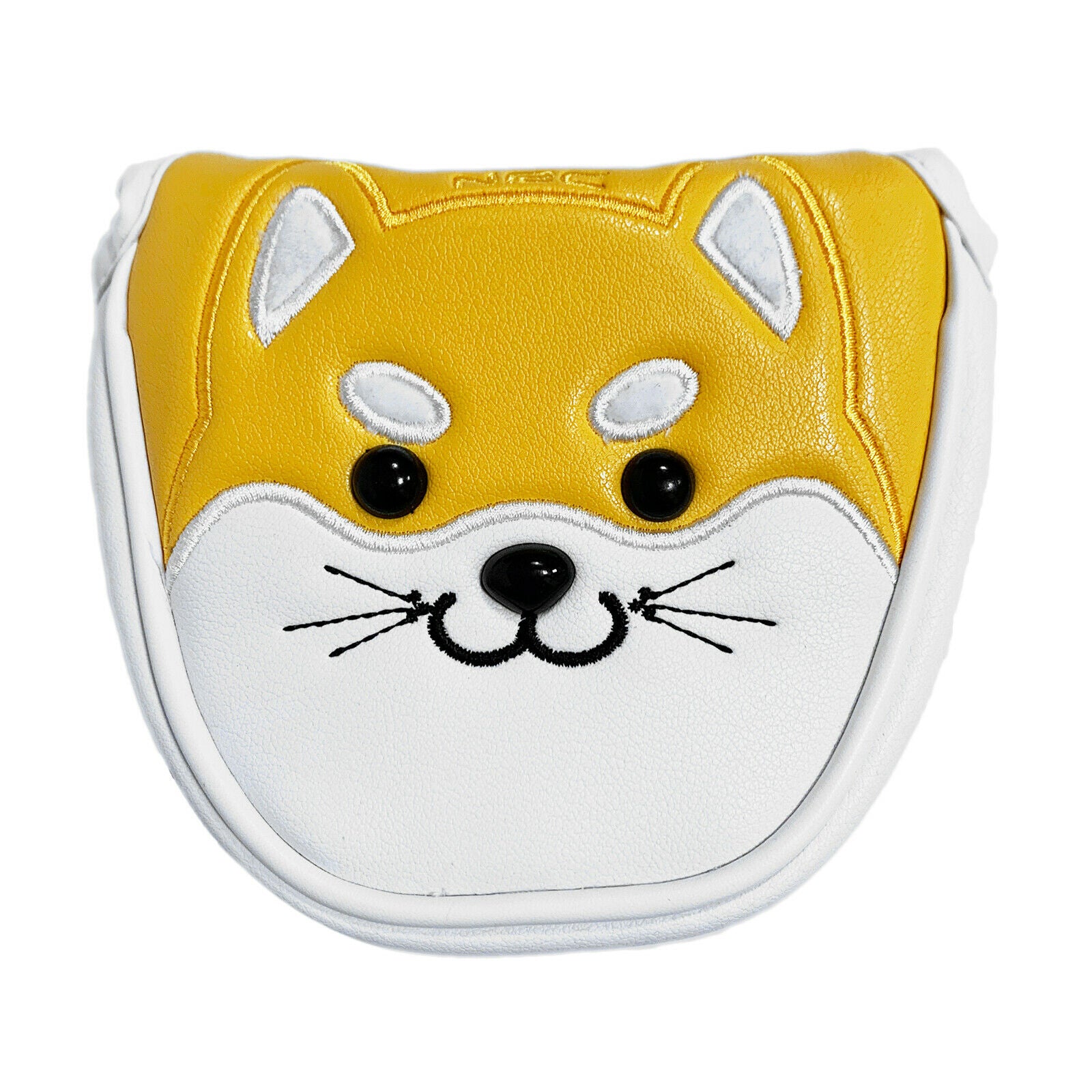 Square Mallet Shaped  Closure Golf Putter Head Cover for