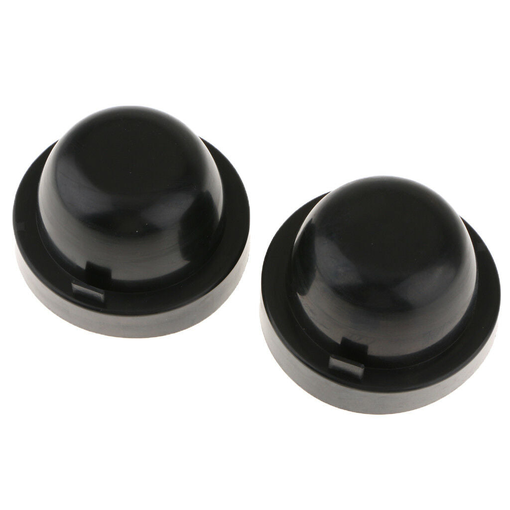 2pcs 90mm Rubber Housing Seal Cap Anti Dust Cover For Car Bulb HID Headlight