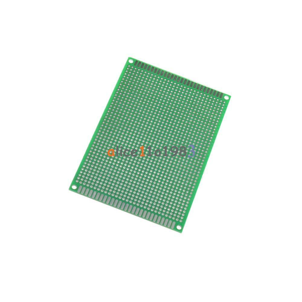 Double side Protoboard Circuit Universal DIY Prototype PCB Board 8cmx12cm