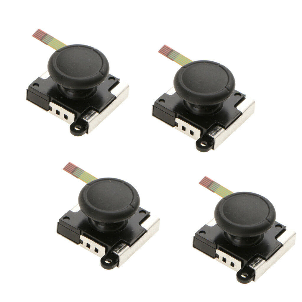 4PC L+R Analog Joystick Analog Rocker Thumb Stick Unit for Nintendo Switch