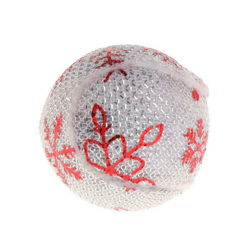 5pcs Cat Toys Christmas Ball Catnip Pets Kitten Teaser Interactive Funny Supply