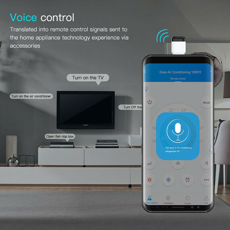 Mobile Phone Type-C Transmitter IR Infrared Remote Control Smart App Adapter fT8